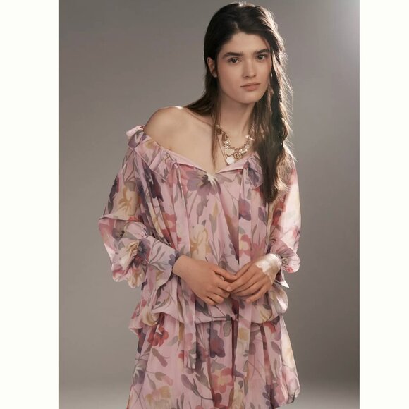 Mare Mare Long-Sleeve Mini Dress L - Picture 3 of 6